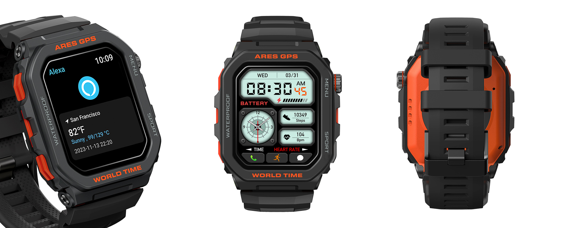 Smartwatch Zeblaze Ares GPS - czarny